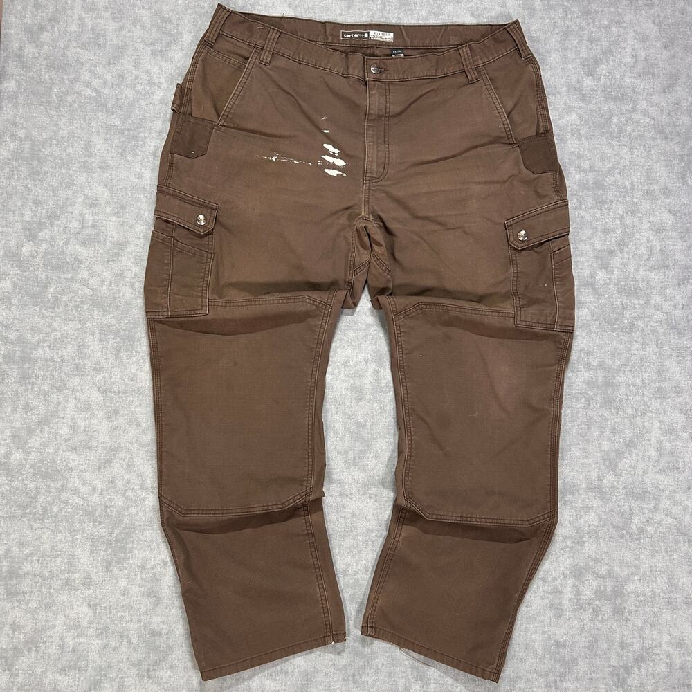 Carhartt Rugged Flex Relaxed fit Ripstop cargo workwear utility pants mens 40x30